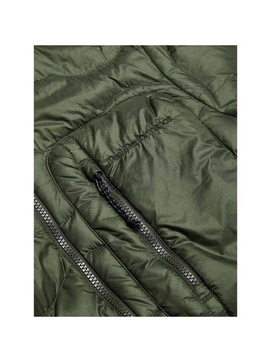 Kurtka puchowa męska Peak Performance M Helium Utility Down Hoo zielony - narciarska - Adventure Sports
