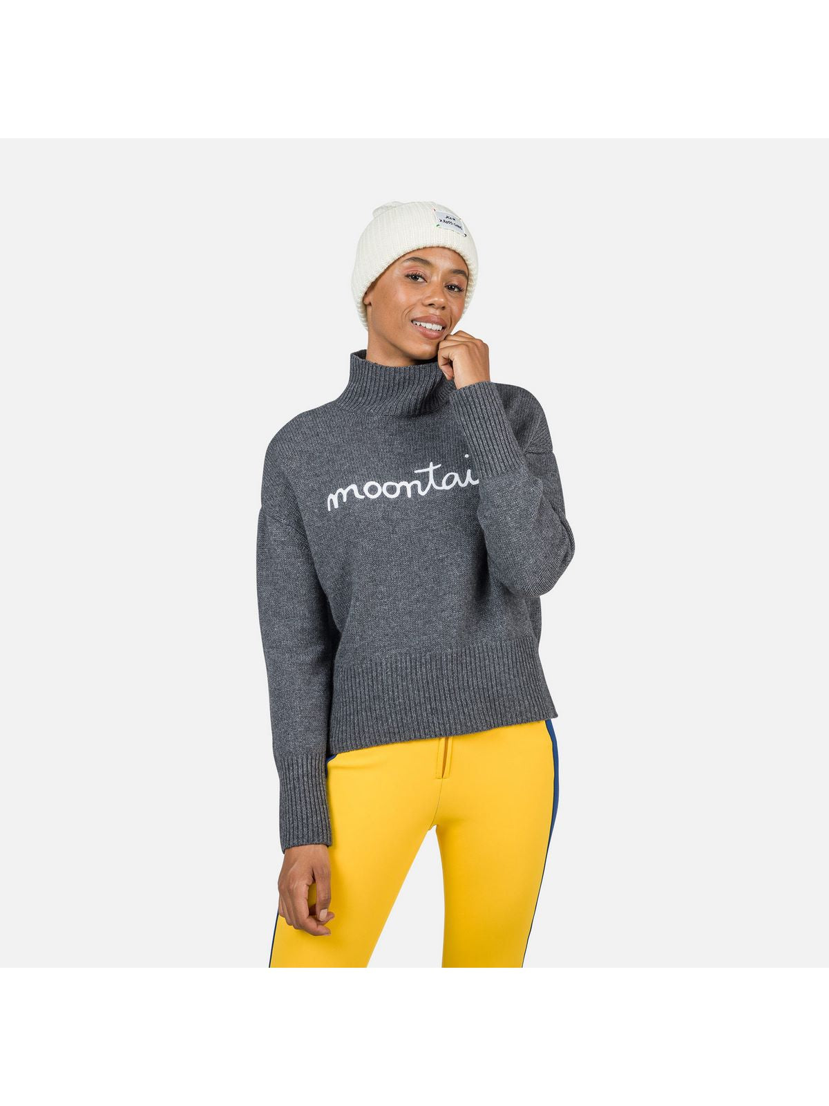 Sweter Rossignol W Lounge Pull szary - Adventure Sports