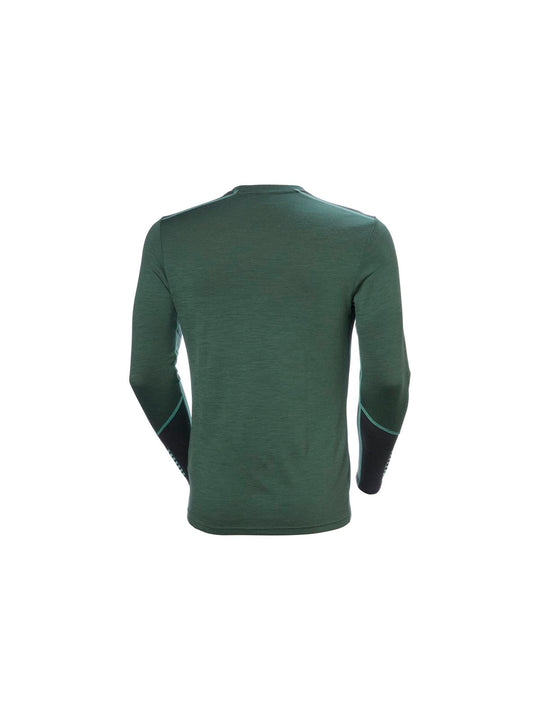 Koszulka męska HELLY HANSEN Lifa Merino Midweight Crew kolor czarny

