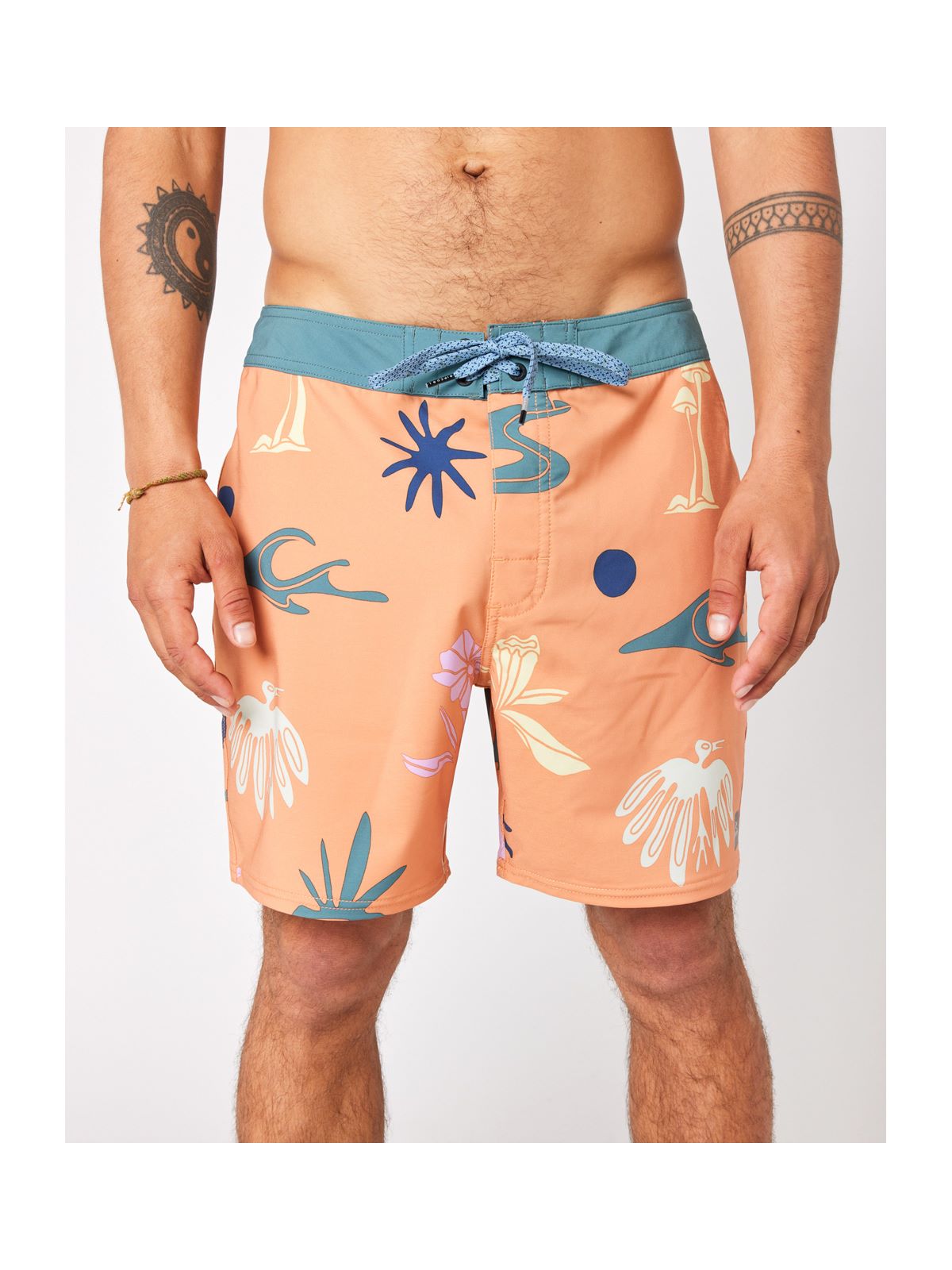 Boardshorty RIP CURL Mirage Retro Snapa pomarańczowy - Adventure Sports