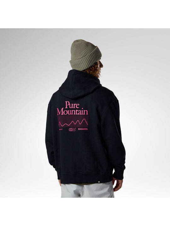Bluza męska ROSSIGNOL M Waterfall Relax Hoodie czarna
