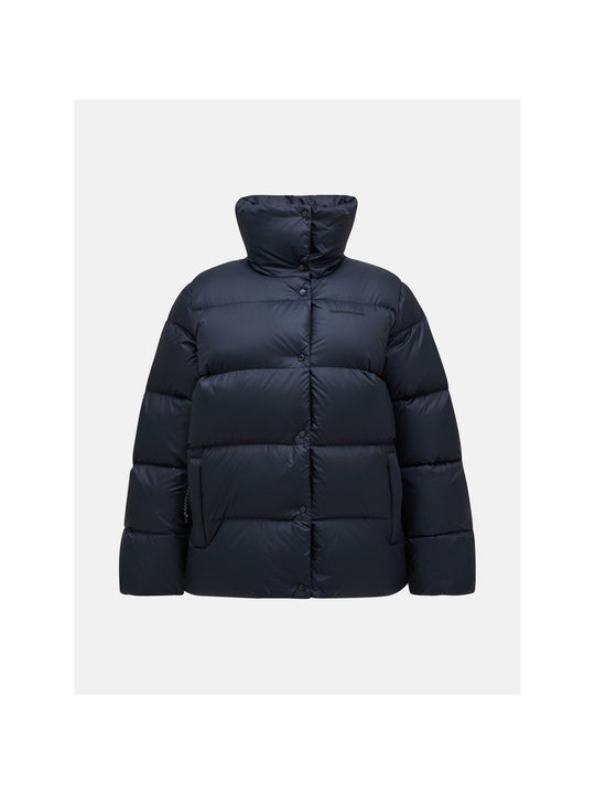 Kurtka damska puchowa Peak Performance W Down Puffer czarny - narciarska - Adventure Sports
