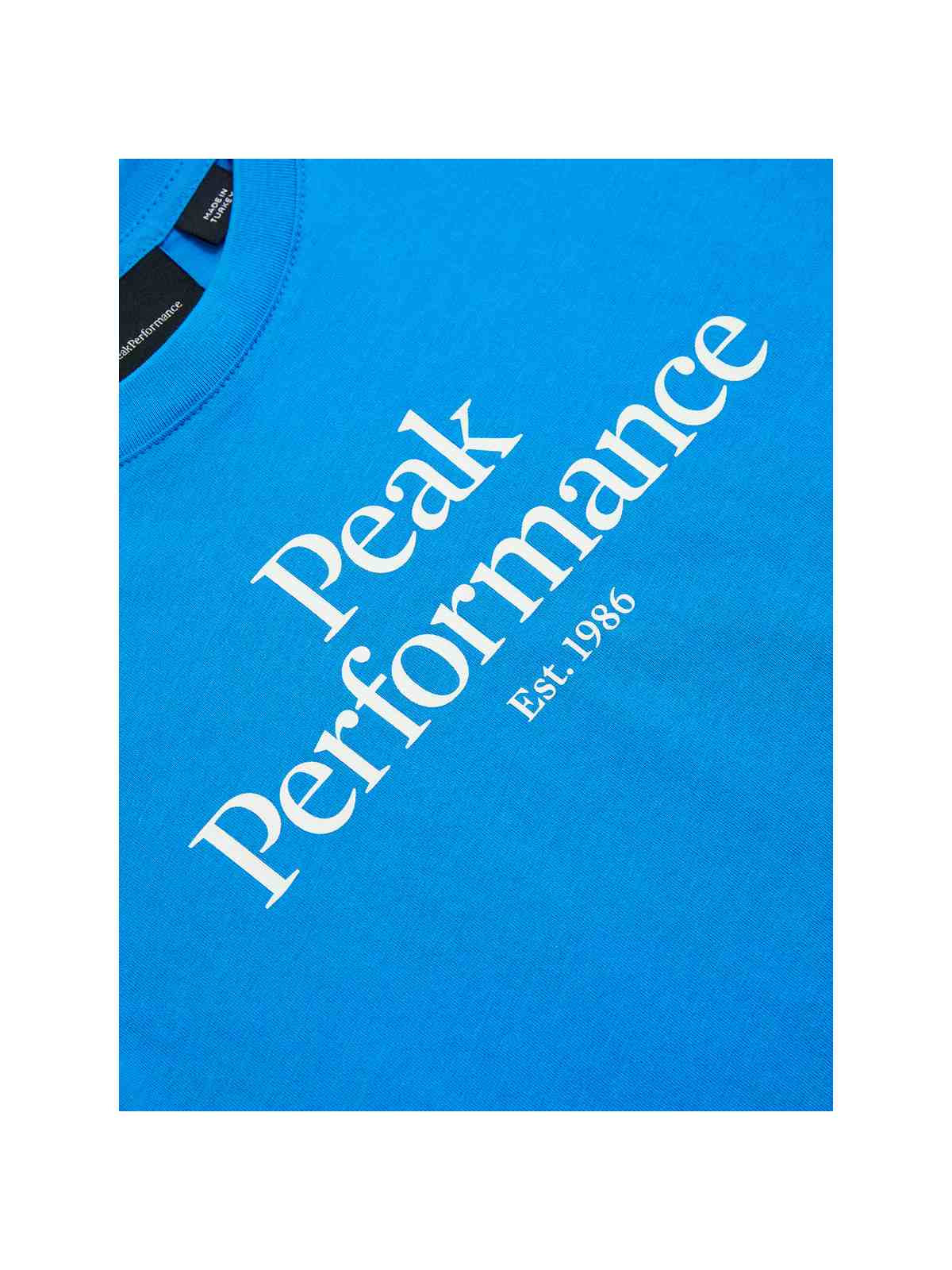 Koszulka PEAK PERFORMANCE Original T-Shirt Junior niebieski - Adventure Sports