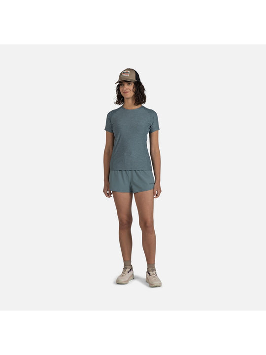 Koszulka treningowa damska ROSSIGNOL W Westweg Tee niebieski - Adventure Sports

