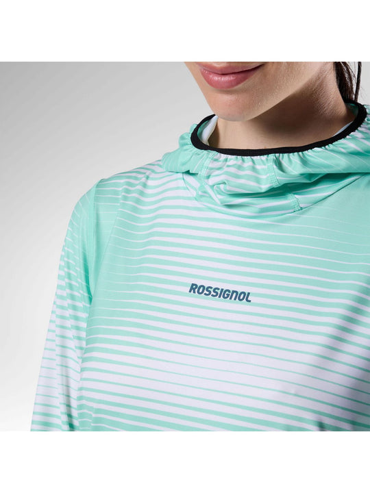 Bluza damska ROSSIGNOL W Westweg Sun Hoodie zielona
