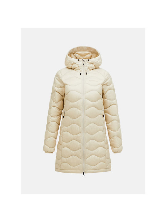Parka puchowa damska PEAK PERFORMANCE Helium Down Parka Women piaskowa
