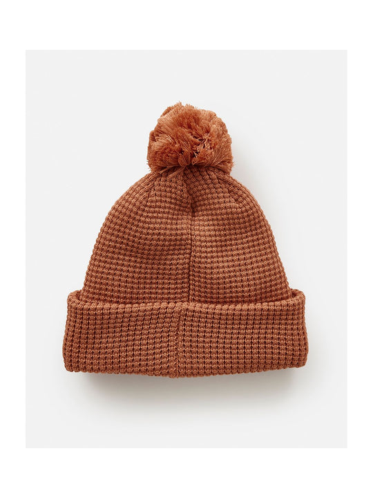 Czapka zimowa RIP CURL Anoeta Reg Pom Beanie brązowe - TU - Adventure Sports
