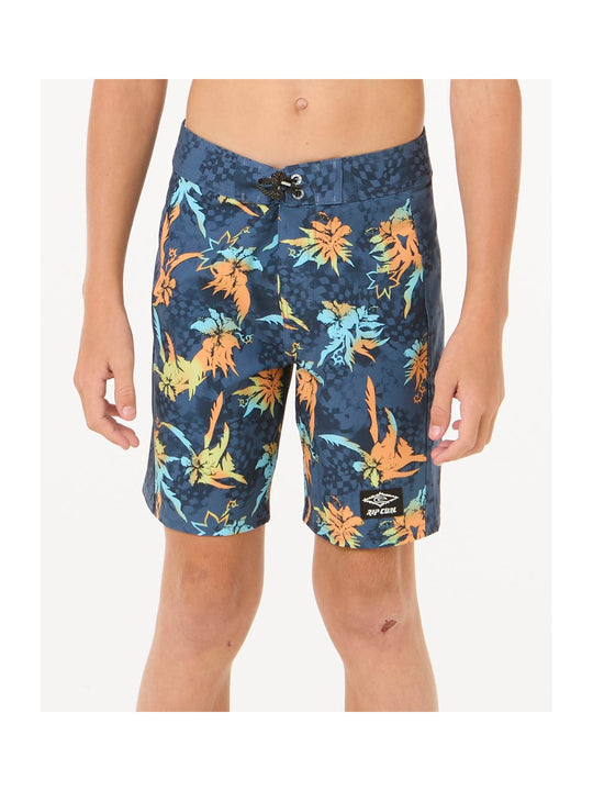 Szorty kąpielowe chłopięce RIP CURL Mirage Raw Energy - Boy granatowe
