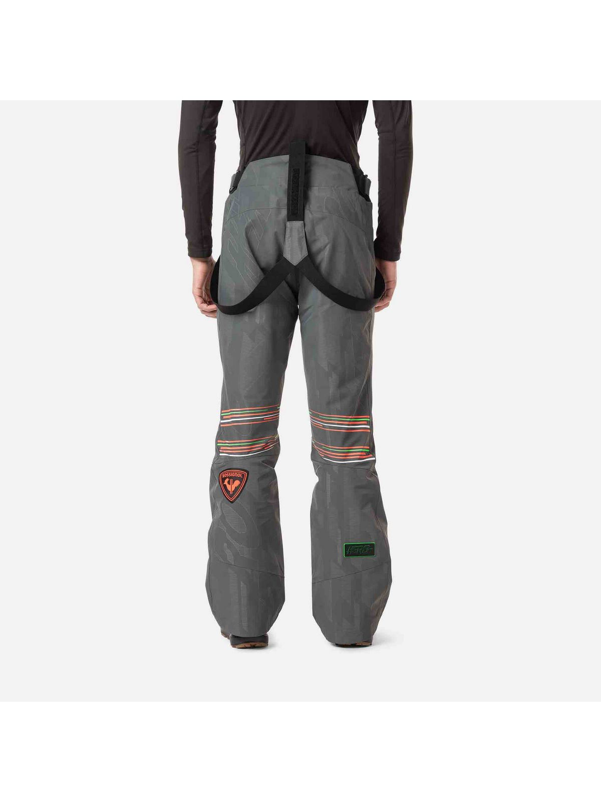 Spodnie Rossignol narciarskie męskie Hero Ski Pant szare - Adventure Sports