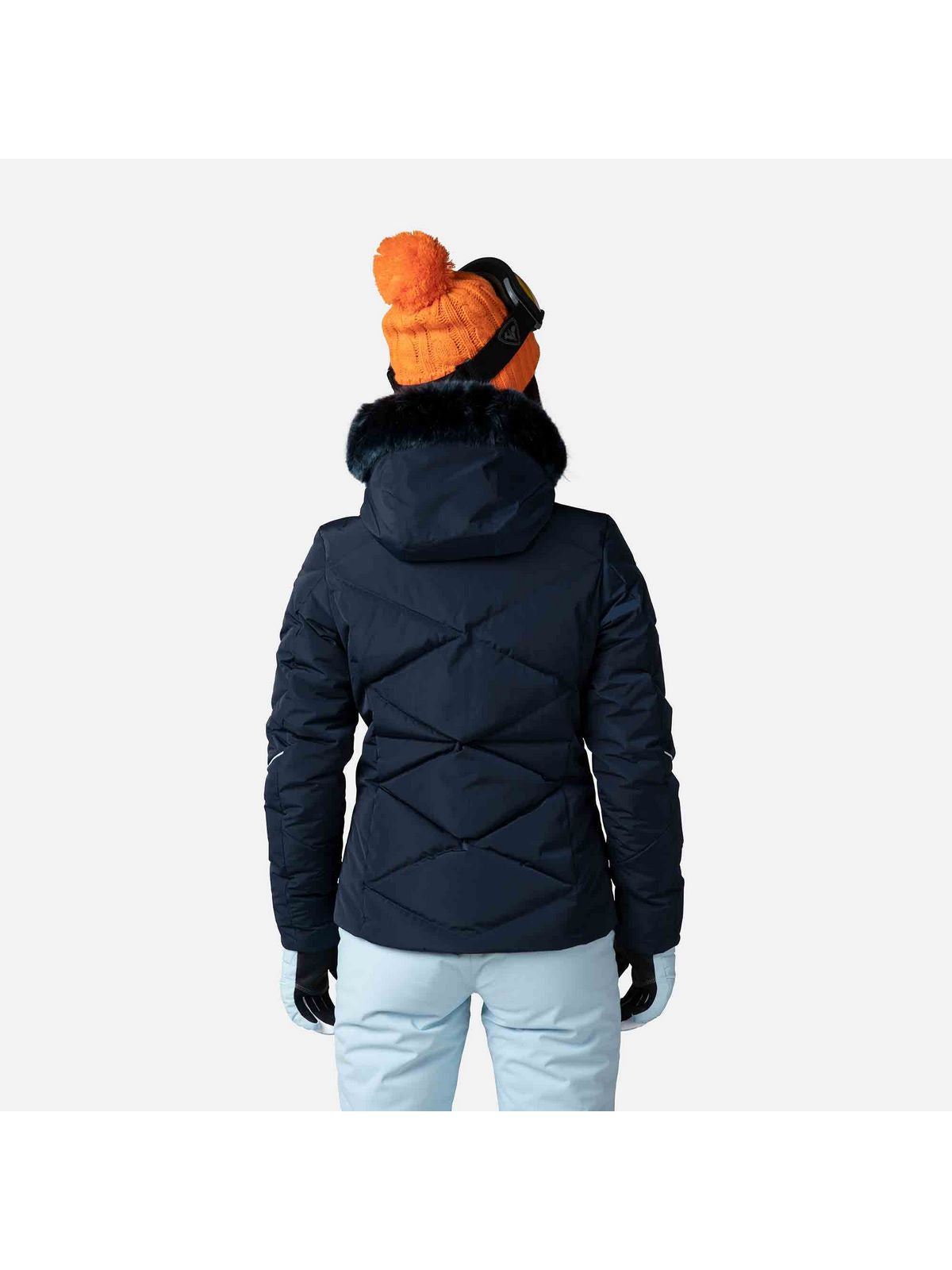 Kurtka na narty damska Rossignol W Staci Pearly Jkt granatowy - narciarska - Adventure Sports