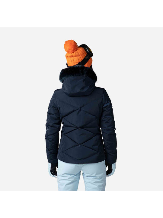 Kurtka na narty damska Rossignol W Staci Pearly Jkt granatowy - narciarska - Adventure Sports
