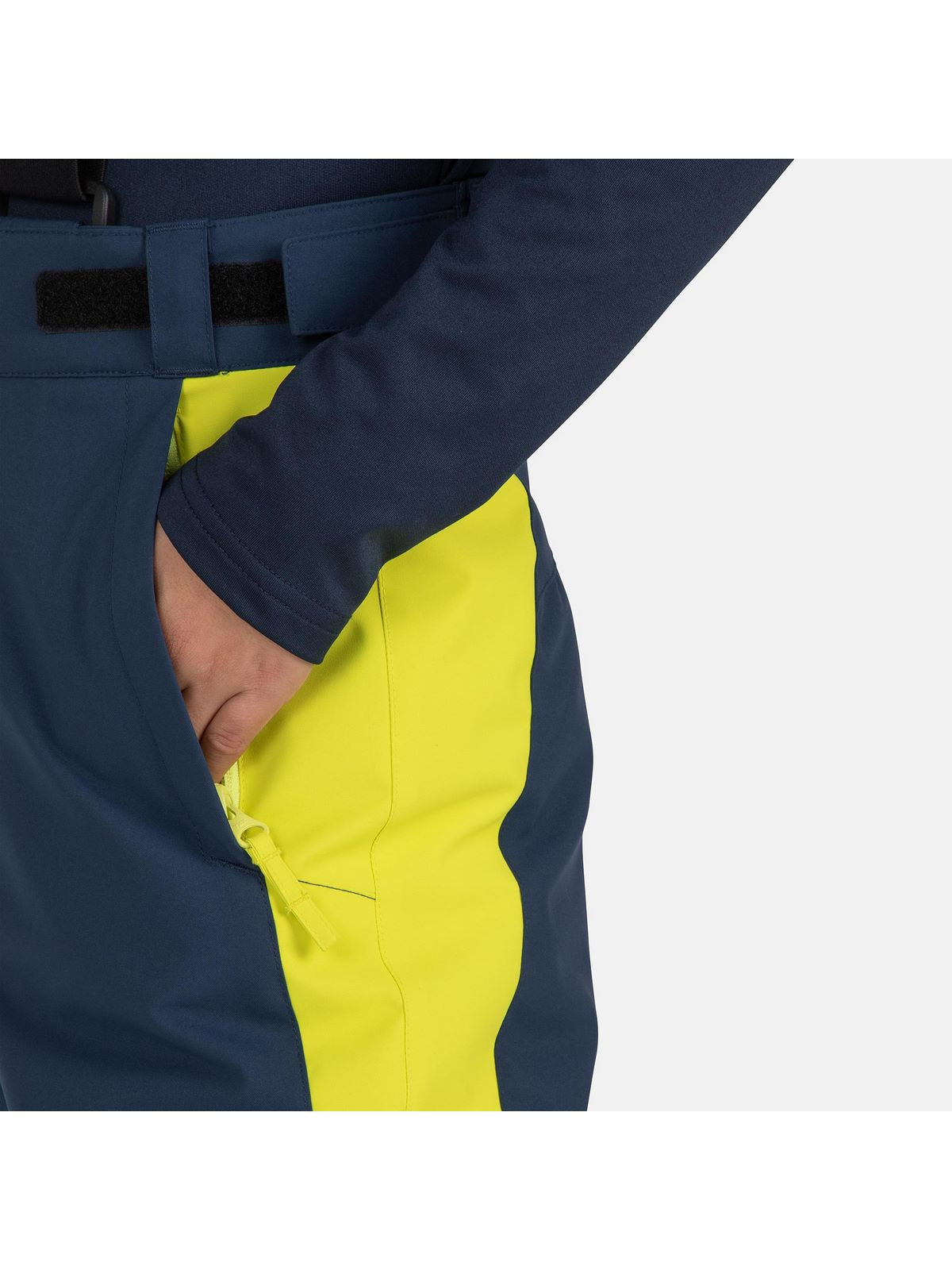 Spodnie narciarskie chłopięce Rossignol Boy Velika Suspenders Pant granatowy - Adventure Sports