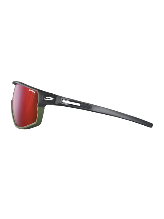 Okulary fotochromowe Julbo Rush - czarny/Khaki | Reactiv High Contrast cat 0-3 - L - Adventure Sports
