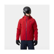 Kurtka narciarska męska HELLY HANSEN ALPHA 4.0 JACKET czerwona
