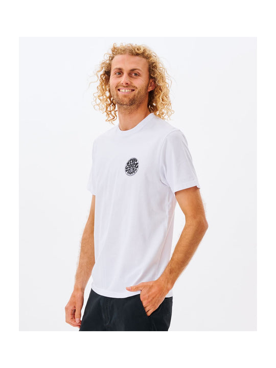 Koszulka RIP CURL Wetsuit Icon Tee biały - Adventure Sports
