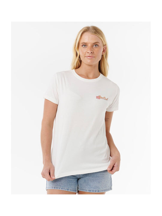 Koszulka RIP CURL WAIKIKI STANDARD TEE beżowa
