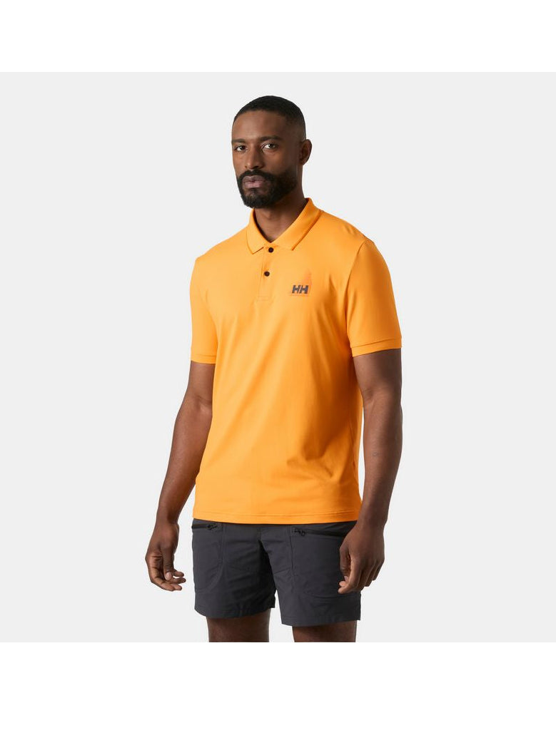 Koszulka męska HELLY HANSEN Hp Figari Polo Pomarańczowa