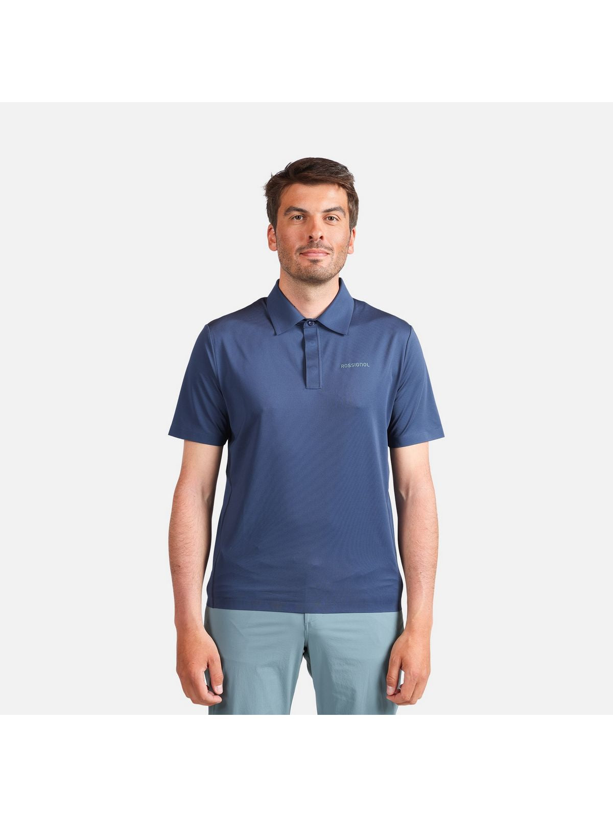 Koszulka męska polo ROSSIGNOL Lycian Polo granatowy - Adventure Sports