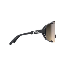 Okulary rowerowe POC Devour Wide Fit czarne - Clarity Trail/Partly Sunny Silver cat.2
