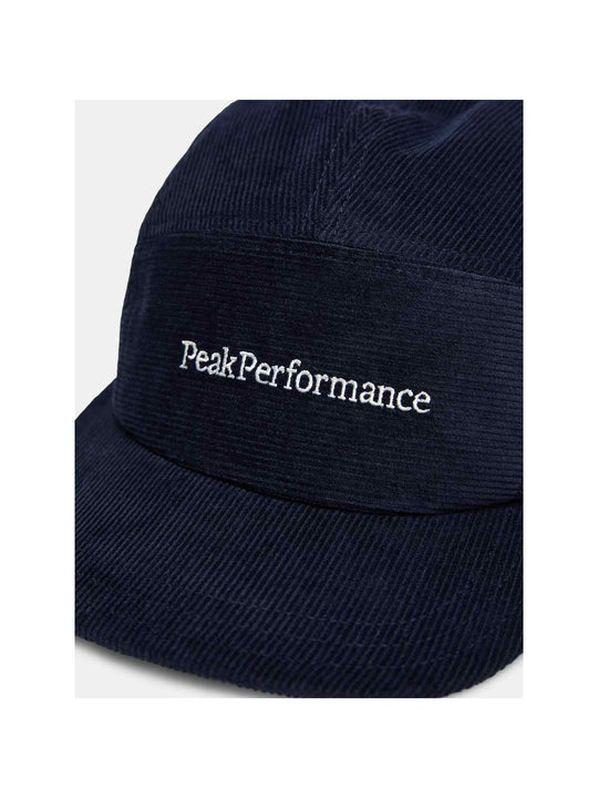 Czapka PEAK PERFORMANCE Cord Cap niebieski - TU - Adventure Sports
