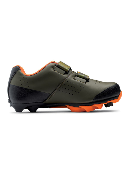 Buty rowerowe NORTHWAVE Origin Junior zielony/pomarańczowy - Adventure Sports
