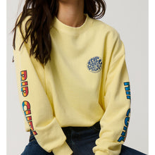 Bluza damska RIP CURL Sg Heritage Oversized Fleece żółta
