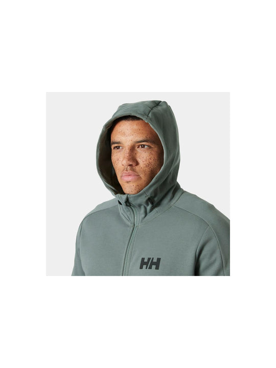 Bluza żeglarska HELLY HANSEN HP TECH SWEAT FZ HOO szara - Adventure Sports
