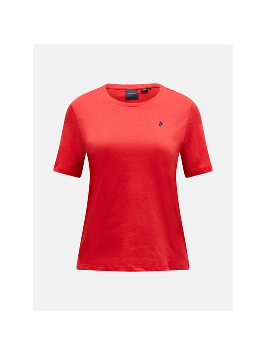Koszulka PEAK PERFORMANCE Explore Graphic Tee Women czerwony - Adventure Sports
