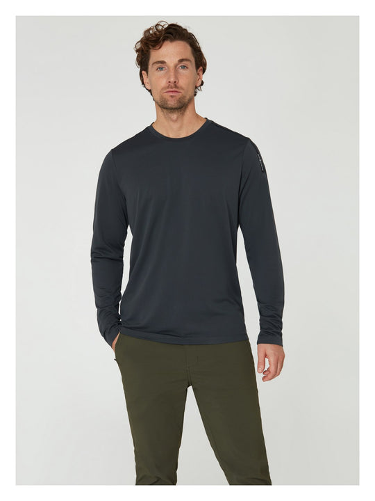 Koszulka męska SAIL RACING M Spray Technical Ls Tee czarna
