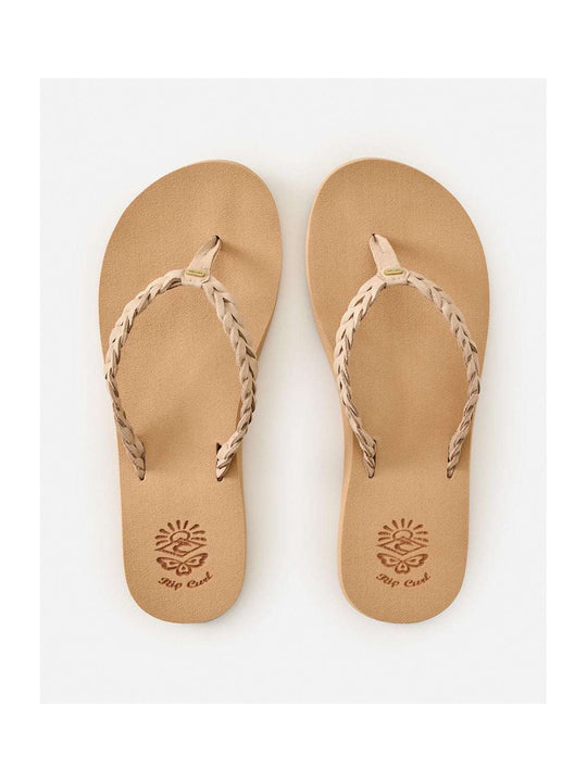 Japonki damskie RIP CURL Maya Riviera brązowe
