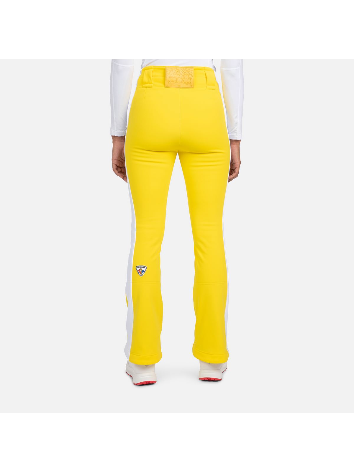 Spodnie narciarskie damskie Rossignol W Sirius Softshell Pant żółty - Adventure Sports