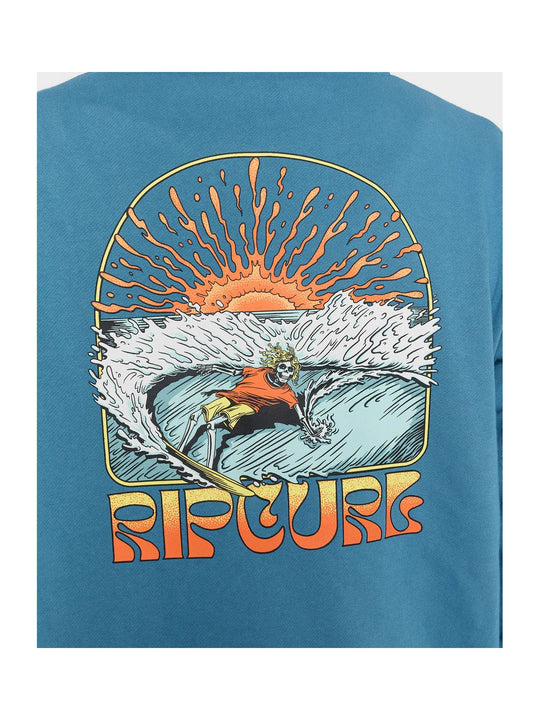 Bluza RIP CURL GRATEFUL SHRED ZIP HOOD niebieska
