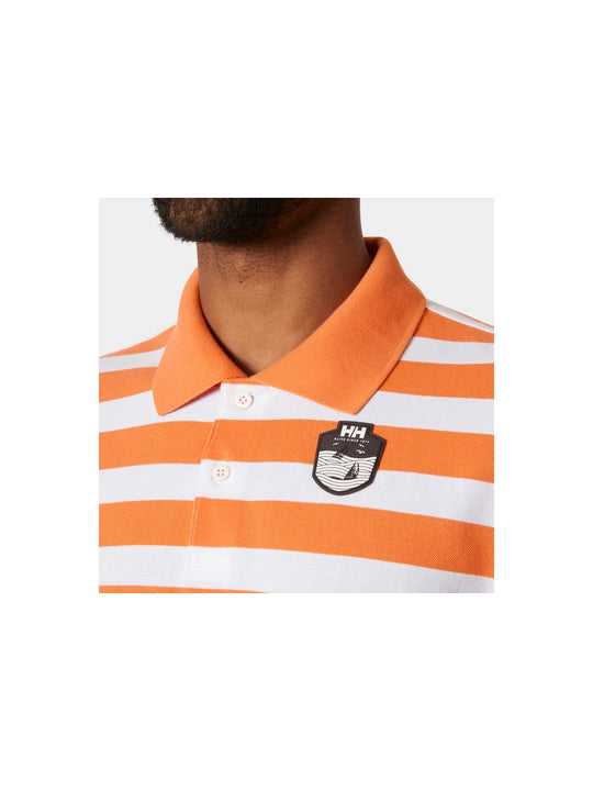 Koszulka HELLY HANSEN MARSTRAND POLO pomarańczowy - Adventure Sports
