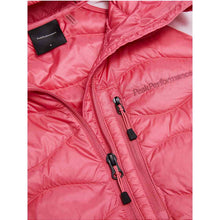 Kurtka puchowa damska PEAK PERFORMANCE Helium Hybrid Down Hood Jacket różowa
