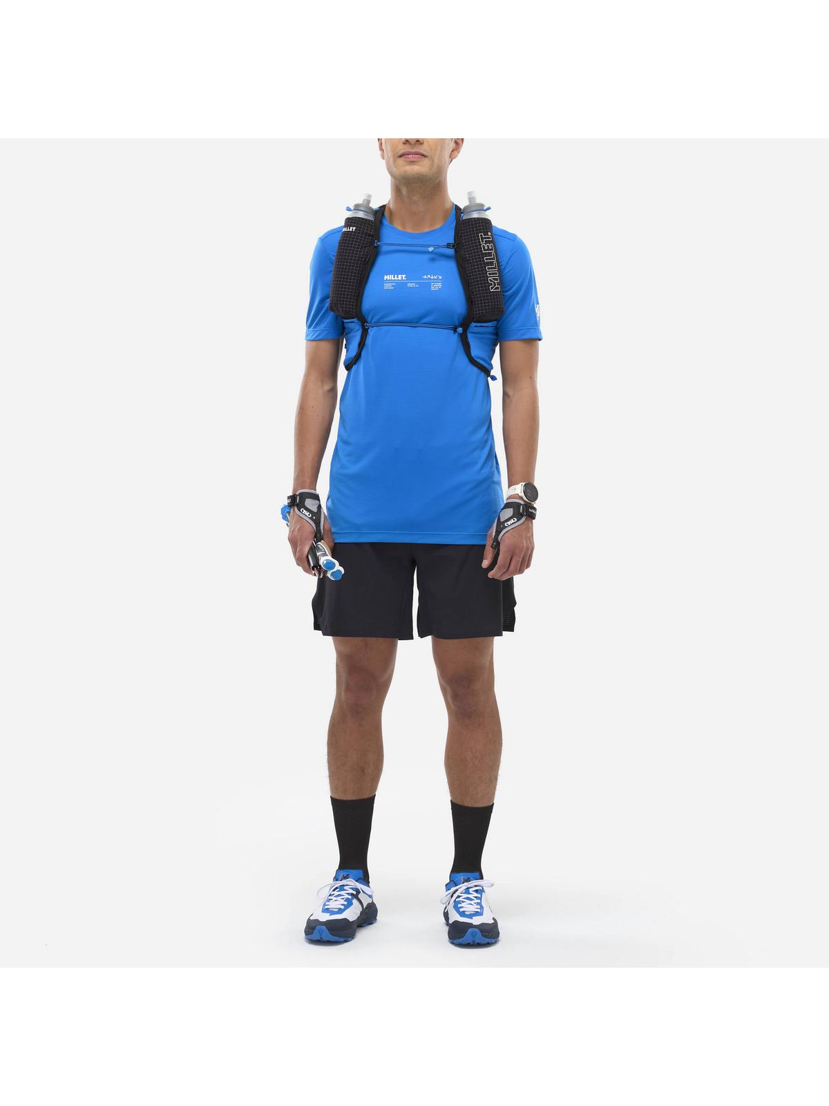 Koszulka męska MILLET Intense Essential Ts Ss M niebieska'