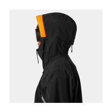 Kurtka narciarska męska HELLY HANSEN SOGN TINDEN SHELL JACKET czarna
