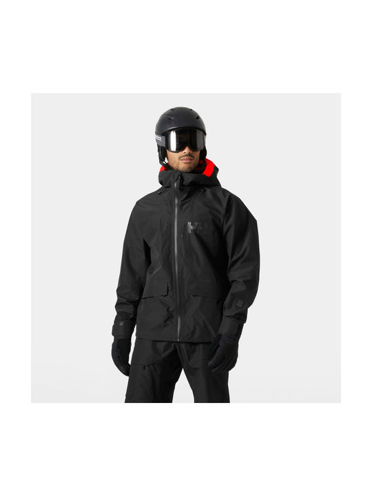 Kurtka narciarska męska HELLY HANSEN EMIKO SHELL JACKET czarna
