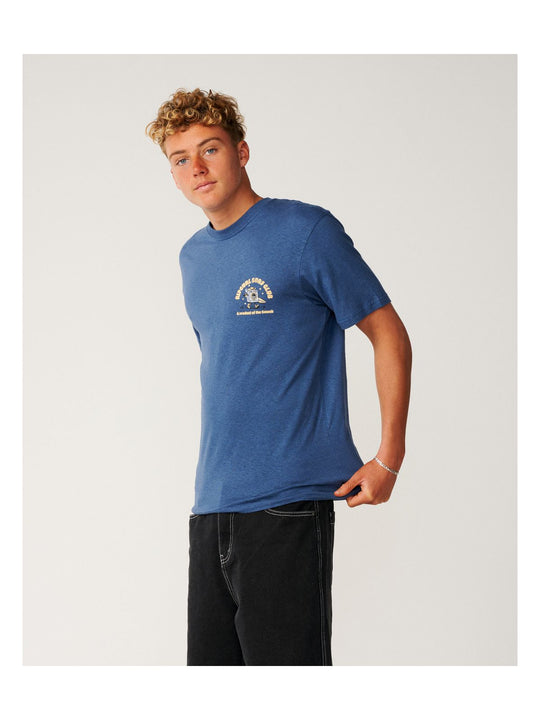 Koszulka męska RIP CURL Shaper Address Tee Update granatowa
