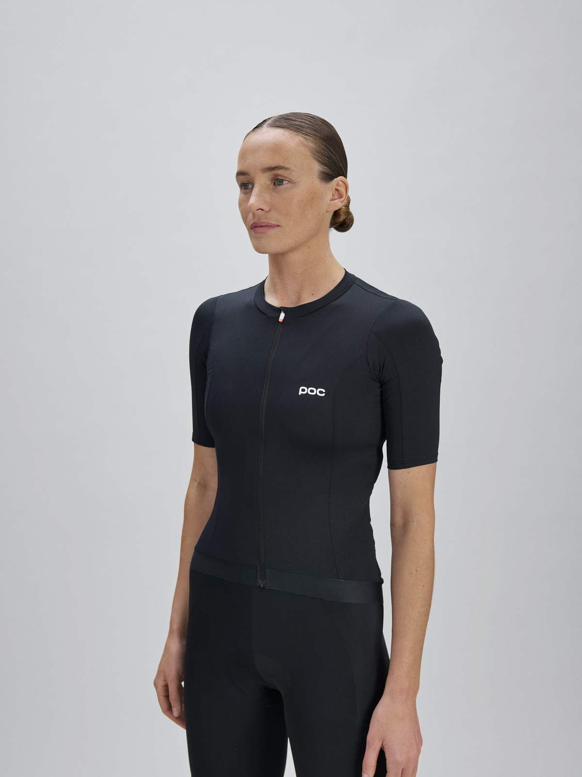 Koszulka rowerowa damska POC W's Cadence Jersey czarna
