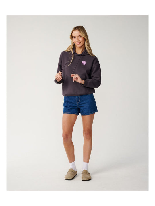 Bluza damska RIP CURL Surf Puff Heritage Hood P/P brązowa
