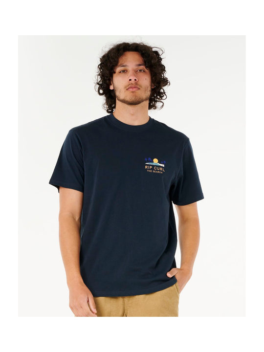 Koszulka RIP CURL Aots - Cody Welsh Tee granatowy - Adventure Sports

