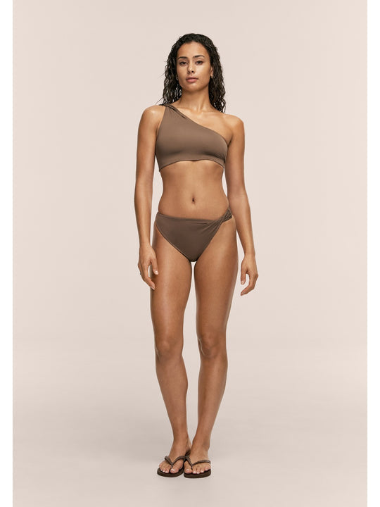 Stanik kąpielowy CASALL Twist Bikini Top kolor zielony
