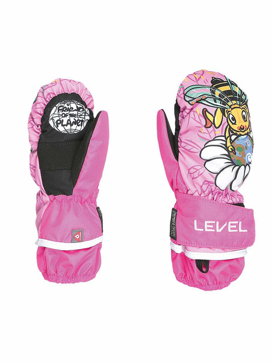 Rękawice narciarskie LEVEL Animal Mitt różowy
