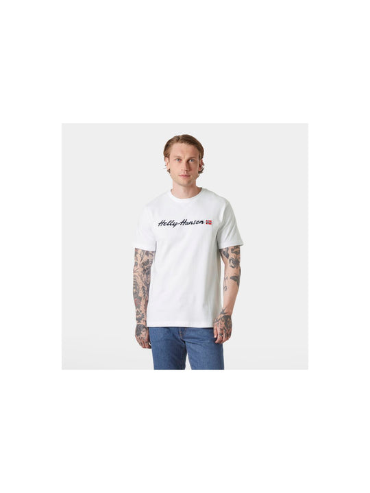 Koszulka HELLY HANSEN CORE GRAPHIC T 2.0 biały - Adventure Sports
