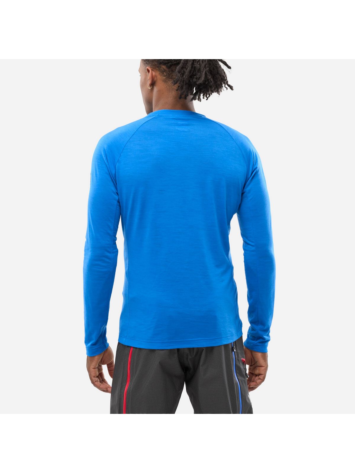 Koszulka męska MILLET Trilogy Wool Ts Ls M niebieska'