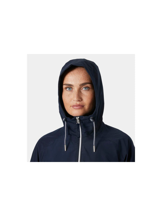 Kurtka przeciwdeszczowa damska HELLY HANSEN W KOSTER RAIN JACKET granatowa - Adventure Sports
