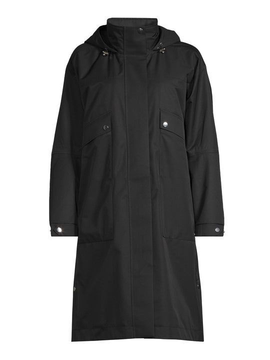 Parka przeciwdeszczowa damska CASALL Light Padded Rain Parka czarny
