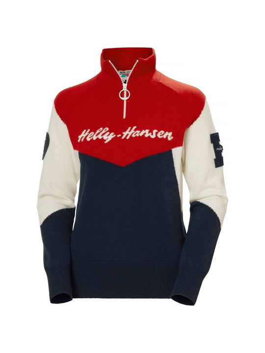 Sweter damski Helly Hansen W Apres Knitted Sweater granatowy - Adventure Sports
