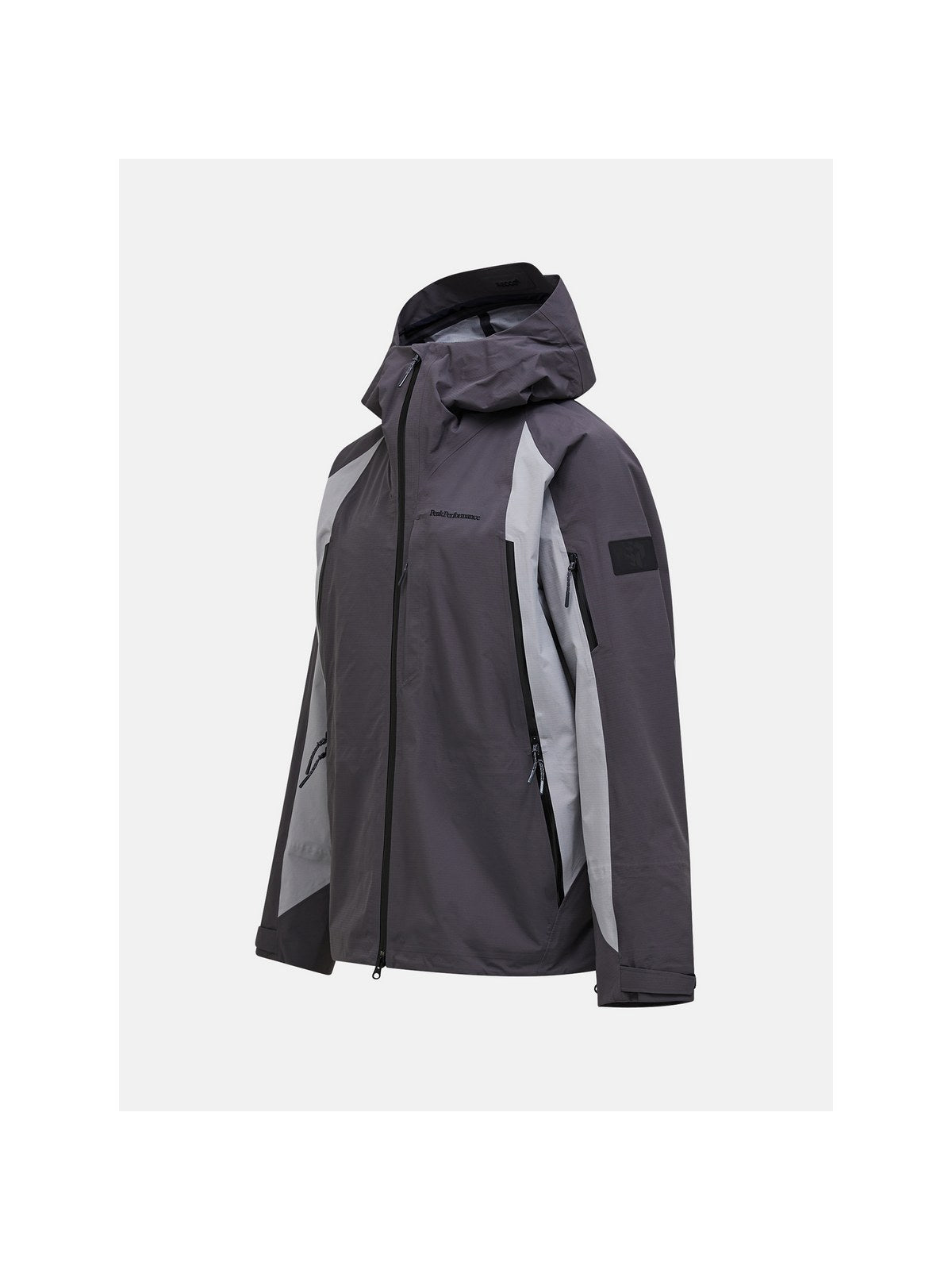 Kurtka narciarska męska PEAK PERFORMANCE WeiTien x PP Ridge Ace HIPE ACE 3L Shell szara