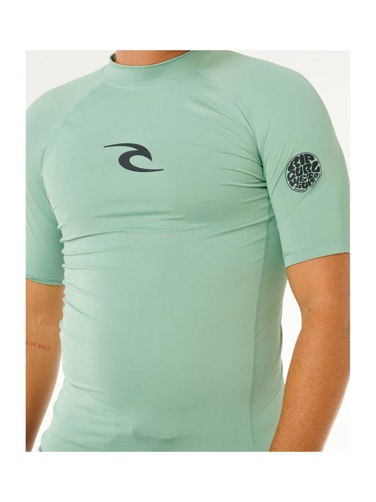 Lycra męska RIP CURL Waves Upf Perf S/S zielona
